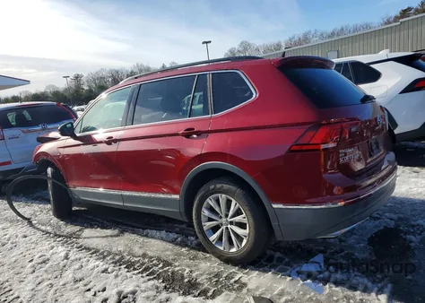 2018 Volkswagen Tiguan Se z USA, uszkodzony, nr VIN 3VV3B7AX9JM050861